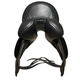 Albion Fabrento Monoflap Dressage Black 17.5" MW 7 | Saddles Direct