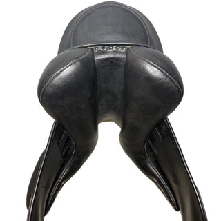 Albion Fabrento Monoflap Dressage Black 17.5" MW 7 | Saddles Direct