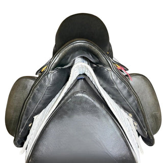 Albion Fabrento Monoflap Dressage Black 17.5" MW 3 | Saddles Direct