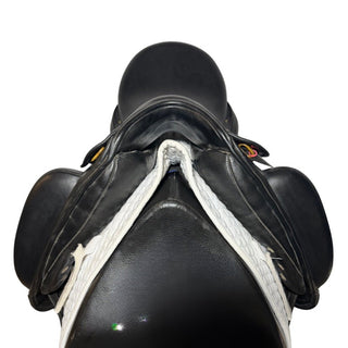 Albion Fabrento Monoflap Dressage Black 17.5" MW 3 | Saddles Direct