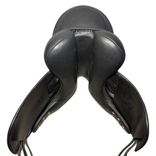 Albion Fabrento Monoflap Dressage Black 17.5" MW 5 | Saddles Direct