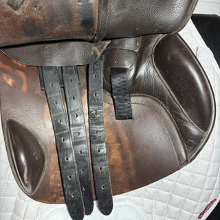 Albion K2 ADJUSTA Jump Brown 17.5" MW 8 | Saddles Direct