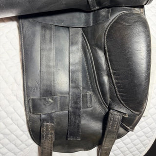 Albion K2 ADJUSTA Legend Dressage Black 17.5" W 8 | Saddles Direct