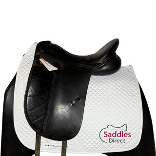 Albion K2 ADJUSTA Legend Dressage Black 17.5" W 1 | Saddles Direct