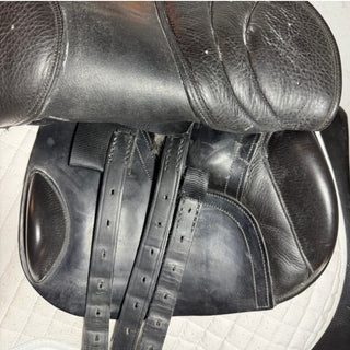 Albion K2 ADJUSTA Legend Jump Black 16.5" MW 8 | Saddles Direct