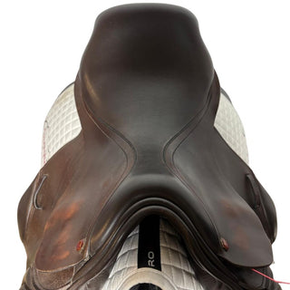 Albion K2 ADJUSTA Legend Jump Brown 17.5" MW 4 | Saddles Direct