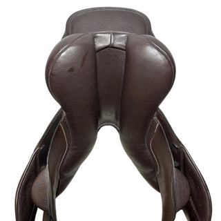 Albion K2 Jump Adjusta 17” Panel Brown 17.5" Seat XW 9 | Saddles Direct