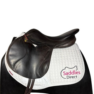 Albion Kontact Lite Jump Brown 17.5" MW 1 | Saddles Direct