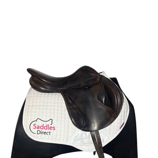 Albion Kontact Lite Monoflap Jump Brown 17" M 2 | Saddles Direct