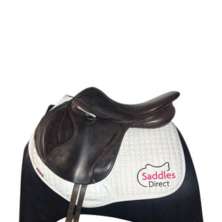 Albion Kontact Lite Monoflap Jump Brown 17" M 1 | Saddles Direct