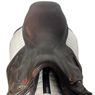 Albion Kontact Lite Monoflap Jump Brown 17" M 4 | Saddles Direct