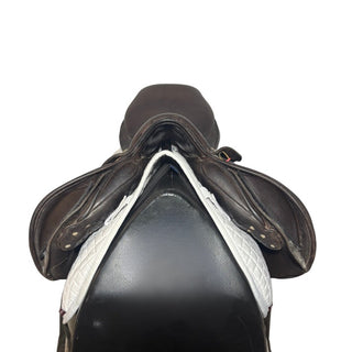 Albion Kontact Lite Monoflap Jump Brown 17" M 3 | Saddles Direct