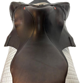 Albion Kontrol Dual Flap Jump Brown 17.5" M 6 | Saddles Direct