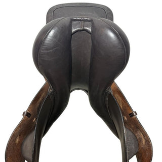 Albion Kontrol Jump Brown 17.5" W 9 | Saddles Direct