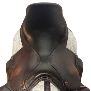 Albion Kontrol Jump Brown 17.5" W 4 | Saddles Direct