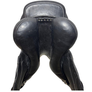 Albion Revelation Monoflap Cross Country Jump Black 17" M 7 | Saddles Direct