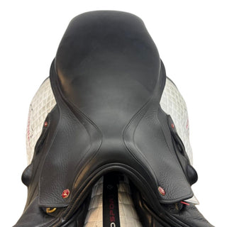 Albion Revelation Monoflap Cross Country Jump Black 17" M 4 | Saddles Direct