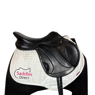 Albion Revelation Monoflap Cross Country Jump Black 17" M 2 | Saddles Direct
