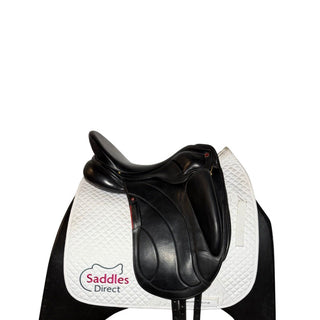 Albion Revelation Monoflap Dressage Black 17" MW 2 | Saddles Direct