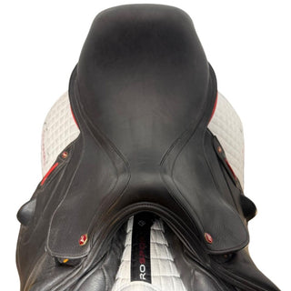 Albion Revelation Monoflap Jump Black 17.5" MW 4 | Saddles Direct