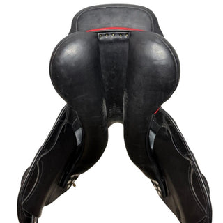 Albion Revelation Monoflap Jump Black 17.5" MW 7 | Saddles Direct