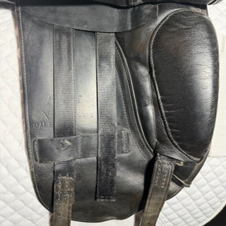 Albion Style Dressage Black 16.5" MW 8 | Saddles Direct