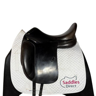 Amerigo Cervia Dressage Black 17.5" +1.5 MW 1 | Saddles Direct