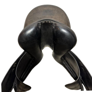 Amerigo Cervia Dressage Black 17.5" +1.5 MW 9 | Saddles Direct