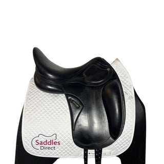 Amerigo Cortina Pinerolo Dressage Black 17"+0.5 M/MW 2 | Saddles Direct