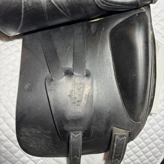Amerigo Cortina Pinerolo Dressage Black 17.5" M 8 | Saddles Direct