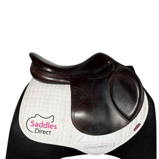 Amerigo DJ Dual Flap Jump Brown 18"+2 W 2 | Saddles Direct