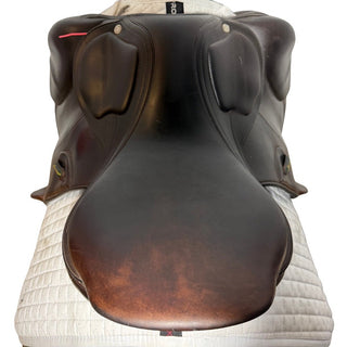 Amerigo DJ Largo Monoflap Jump Brown 17" XW +2.5 6 | Saddles Direct