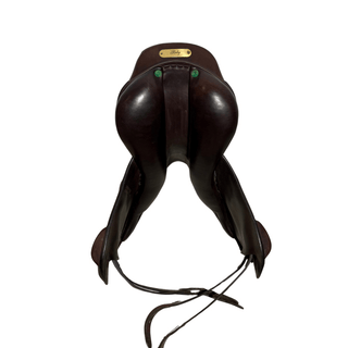 Amerigo DJ Largo Monoflap Jump Brown 18" MW +1.5 5 | Saddles Direct