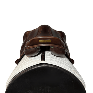 Amerigo DJ Largo Monoflap Jump Brown 18" MW +1.5 4 | Saddles Direct