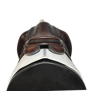 Amerigo DJ Pinerolo Dressage Brown 17.5" W +2 5 | Saddles Direct