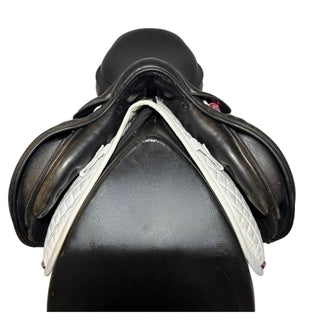 Amerigo Pinerolo Custom 2 Panel Jump Black 18" MW 3 | Saddles Direct