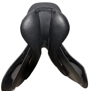 Amerigo Vega Jump Special Dual Flap Pinerolo Black 17" MW 9 | Saddles Direct