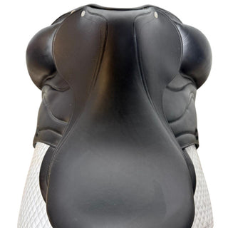 Antares Cadence Monoflap Dressage Black 17.5" MW 6 | Saddles Direct