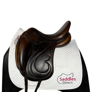 Antares Cadence Monoflap Dressage Brown 17" MW 1 | Saddles Direct