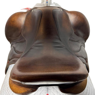 Antares Cadence Monoflap Dressage Brown 17" MW 6 | Saddles Direct