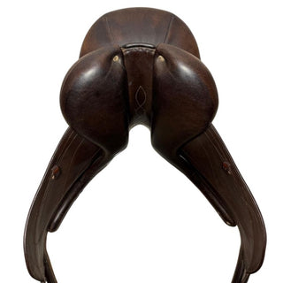 Antares Cadence Monoflap Dressage Brown 17" MW 7 | Saddles Direct