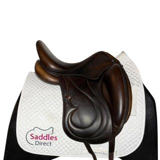 Antares Cadence Monoflap Dressage Brown 17" MW 2 | Saddles Direct