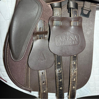 Arena All Purpose Cob GP Brown 17" ADJ 6 | Saddles Direct
