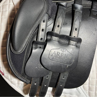 Arena All Purpose COB/WIDE GP Black 16.5" ADJ 7 | Saddles Direct