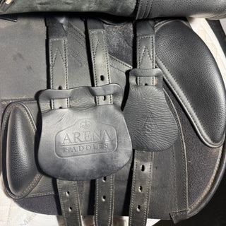 Arena All Purpose GP Black 16.5" ADJ 8 | Saddles Direct