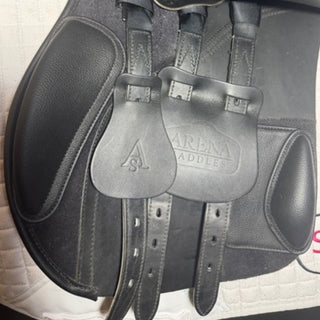 Arena All Purpose GP Black 17" ADJ 7 | Saddles Direct