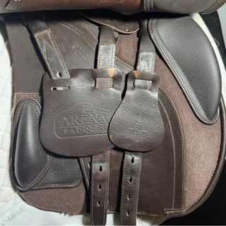 Arena All Purpose GP Brown 17.5" ADJ 8 | Saddles Direct