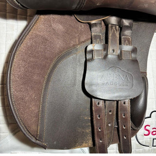 Arena All Purpose High Wither GP Brown 17.5" ADJ 7 | Saddles Direct