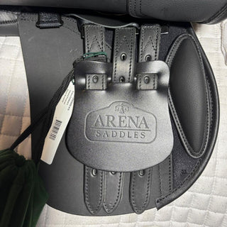 Arena Childrens GP *NEW* Black 14" ADJ 7 | Saddles Direct