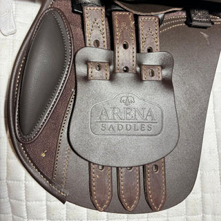 Arena Childrens GP *NEW* Brown 14" ADJ 7 | Saddles Direct